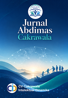 					View Vol. 1 No. 1 (2026): Jurnal Abdimas Cakrawala (Vol. 1, No. 1, Agustus 2026)
				