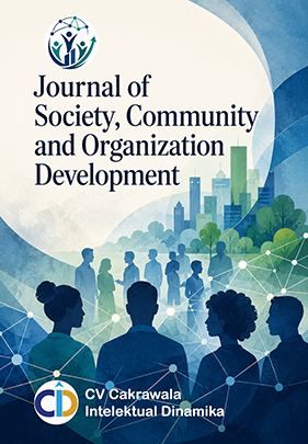 					View Vol. 1 No. 1 (2026):  Journal of Society, Community and Organization Development (Vol. 1, No. 1, July 2026)
				
